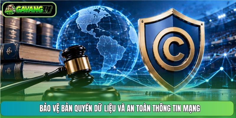 Bảo vệ bản quyền dữ liệu và an toàn thông tin mạng