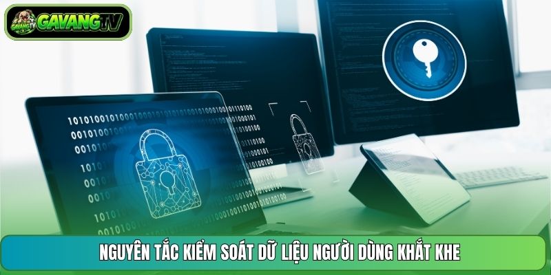 Nguyên tắc kiểm soát dữ liệu người dùng khắt khe